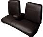 Front Bench Seat w/ Fold-Down Armrest Seat Upholstery - 1967 Barracuda